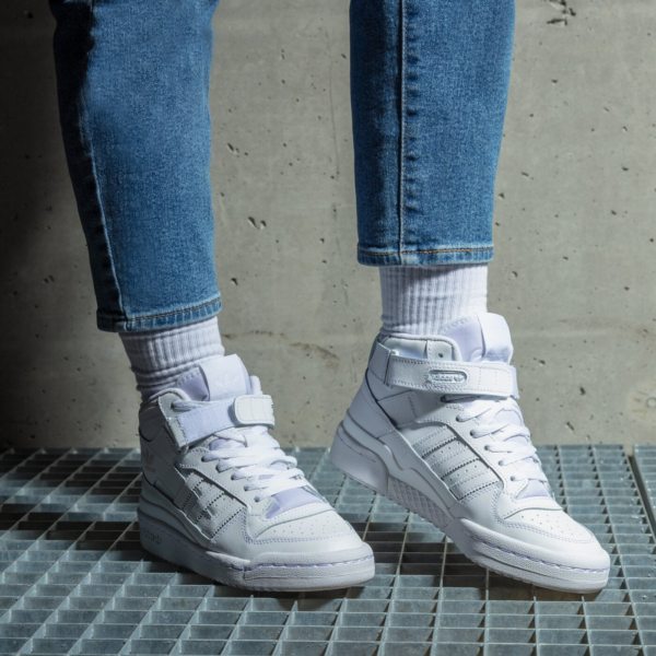 Giày Adidas Originals Kids' Grade School Forum Mid FZ2086 - Ảnh 2