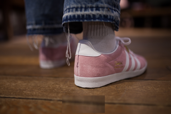 Giày Adidas Wmns Gazelle OG 'Clear Pink' FV7750 - Ảnh 4