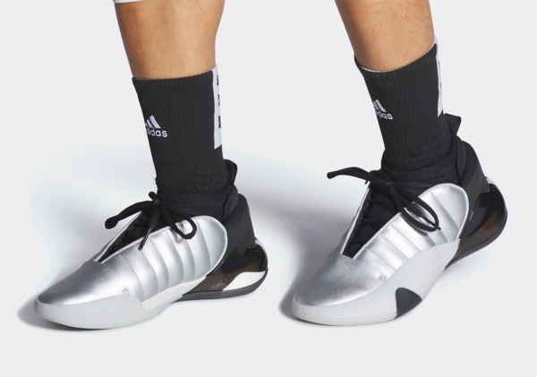 Giay Adidas Harden Vol 7 'Silver Metallic' HQ3424