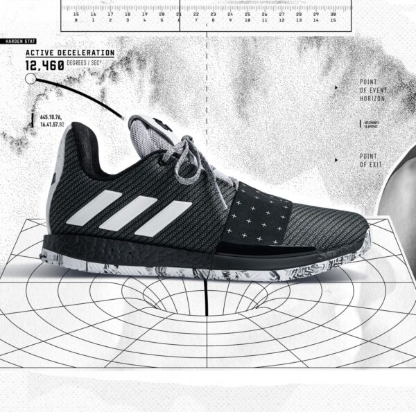 Giày Adidas Harden Vol 3 James Grey AQ0035 - Ảnh 4