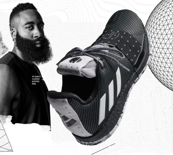 Giày Adidas Harden Vol 3 James Grey AQ0035 - Ảnh 3