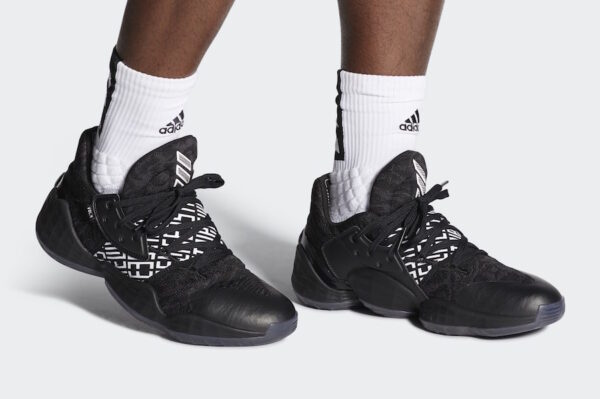 Giày Adidas Harden Vol. 4 'Core Black' EH2410 - Ảnh 4
