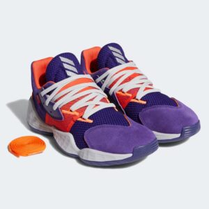 Alternative view of Giày Adidas Harden Vol. 4 'Su Casa Mi Casa Phoenix Suns' FW7495