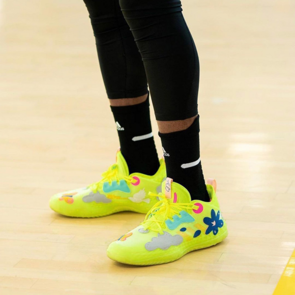 Giày Adidas Harden Vol. 5 Futurenatural 'Solar Yellow' FY2118 - Ảnh 3