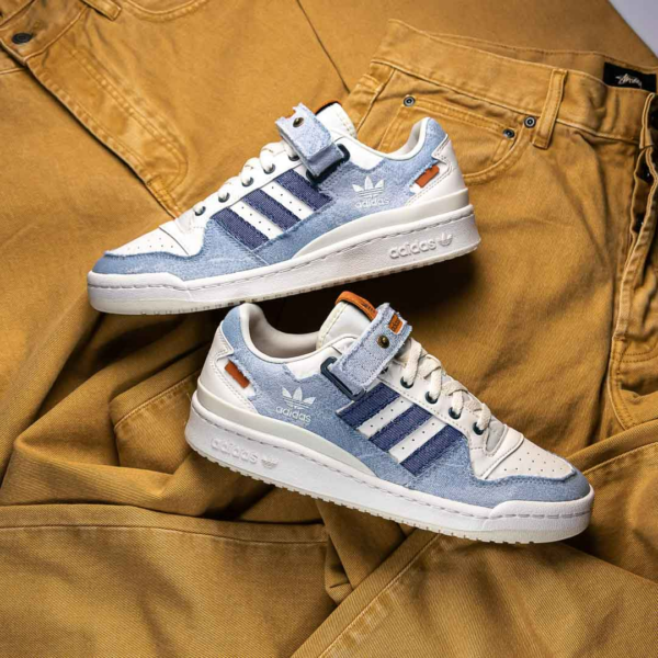 Giày Adidas Forum Low 'Blue' HQ6334 - Ảnh 7