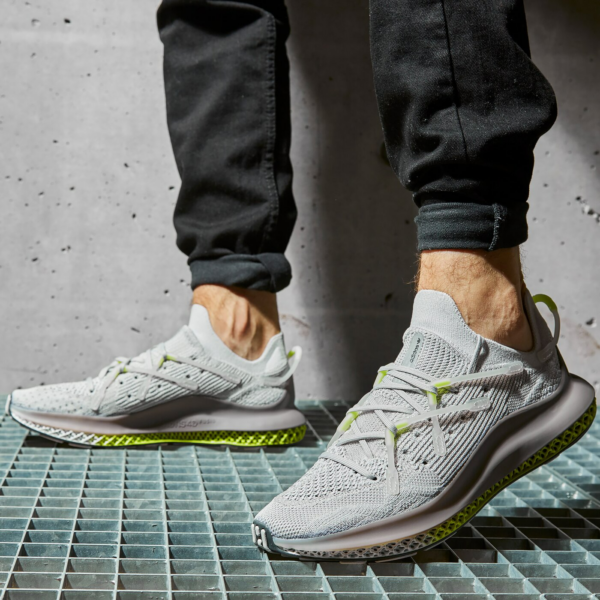 Giay Adidas Originals Sneaker Shoes 4D Fusio 'Gray Solar Yellow' FY5928
