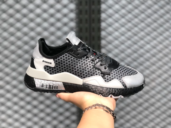 Giày Adidas Nite Jogger 'Bar Code Graphic' EF5407 - Ảnh 4