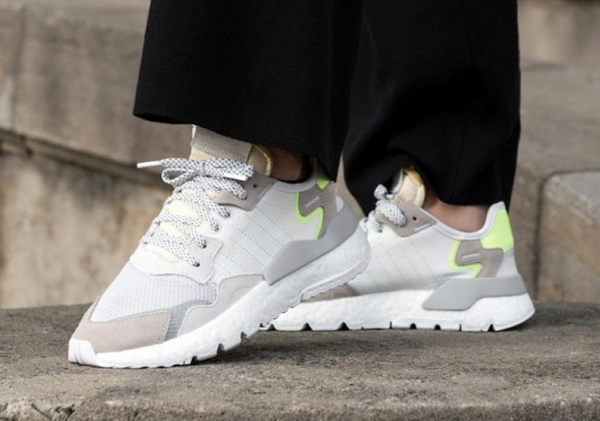 Giày Adidas Wmns Nite Jogger 'Off White Yellow' CG6098 - Ảnh 4