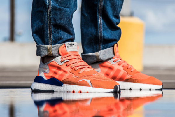 Giày Adidas Nite Jogger 'Solar Orange' G26313 - Ảnh 5