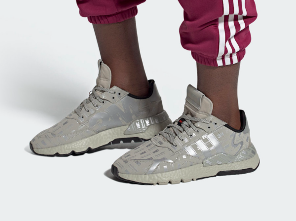 Giày Adidas 3M x Nite Jogger '3M Logo Print Metal Grey' FV3622 - Ảnh 4