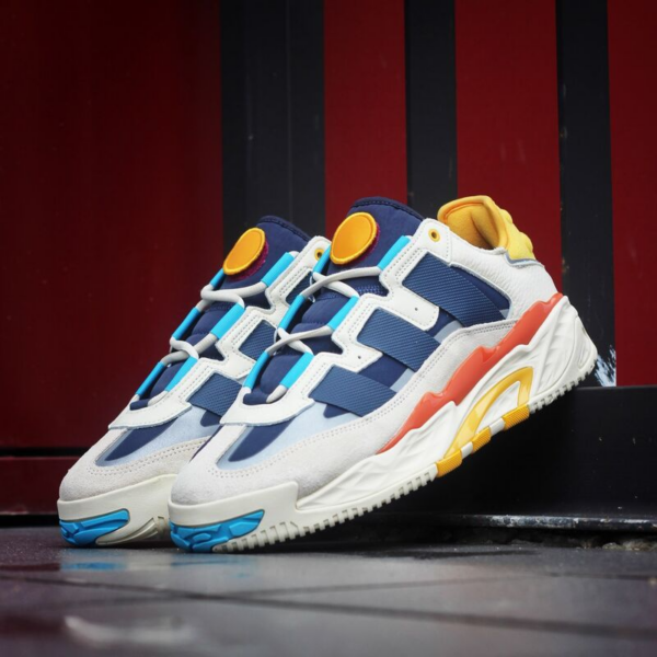 Giày Adidas Niteball 'Cream White Cyan' FV4842 - Ảnh 5