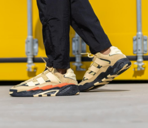 Giay Adidas Niteball 'Orange Tint Black' FX0363