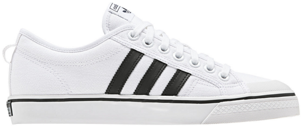 Giày Adidas Nizza Low 'White Black' AQ1066