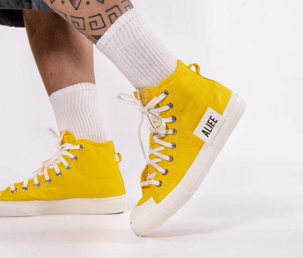 Giày Adidas ALIFE x Nizza High 'Yellow' FX2619 - Ảnh 2