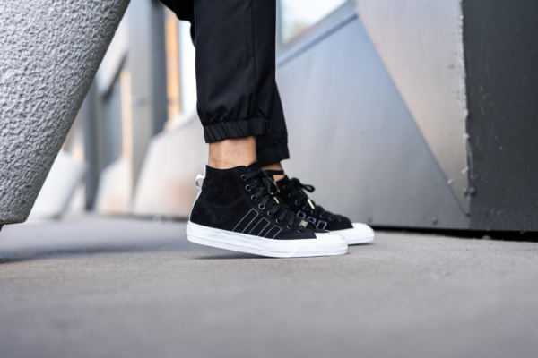 Giày Adidas Nizza Hi DL Black Gold EH1544 - Ảnh 5