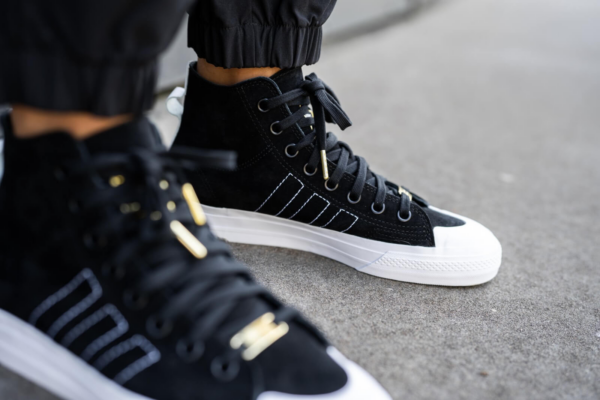 Giày Adidas Nizza Hi DL Black Gold EH1544 - Ảnh 6