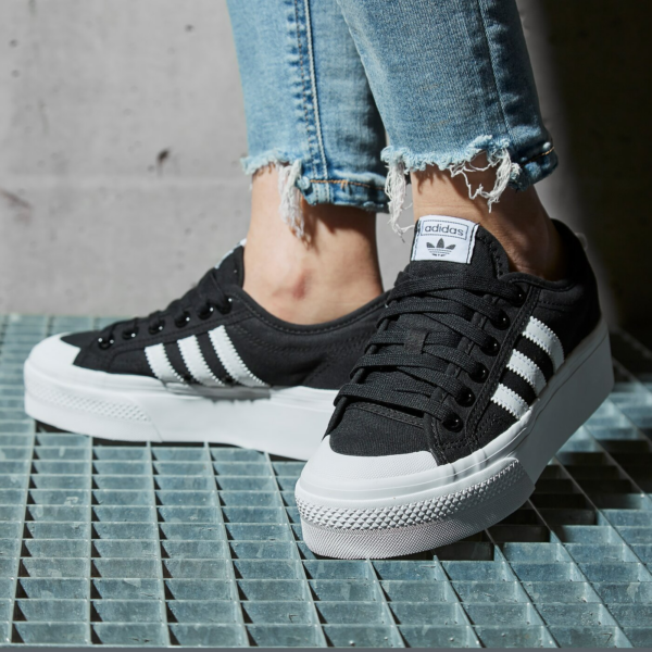 Giày Adidas Wmns Nizza Platform 'Black' FV5321 - Ảnh 4