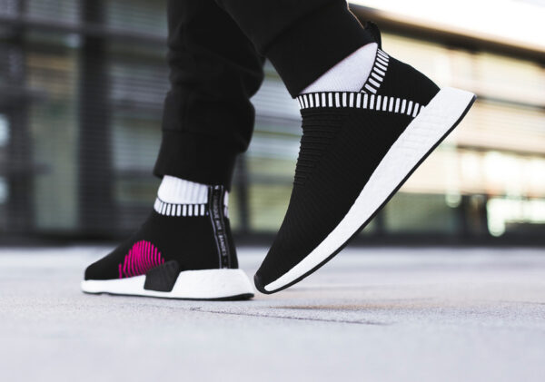 Giày Adidas NMD CS2 Primeknit 'Shock Pink' BA7188 - Ảnh 5