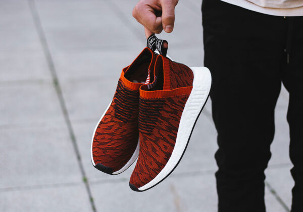 Giày Adidas NMD CS2 Primeknit 'Red Glitch' BY9406 - Ảnh 4