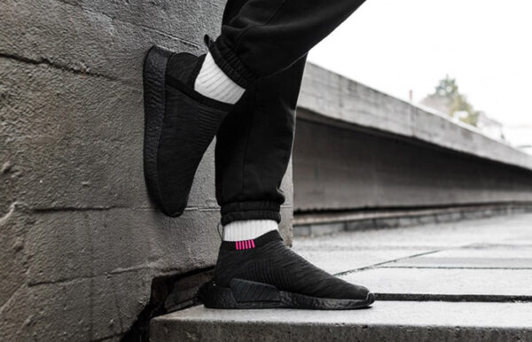 Giày Adidas NMD_CS2 Primeknit "Triple Black" CQ2373 - Ảnh 5
