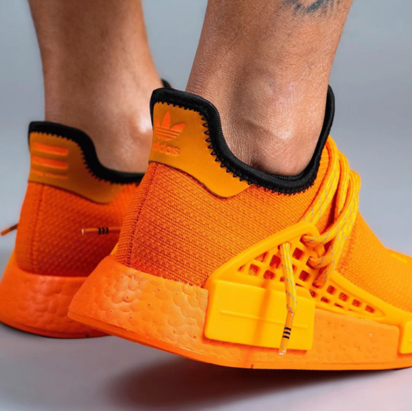 Giày Adidas Pharrell x NMD Human Race 'Orange' GY0095 - Ảnh 4