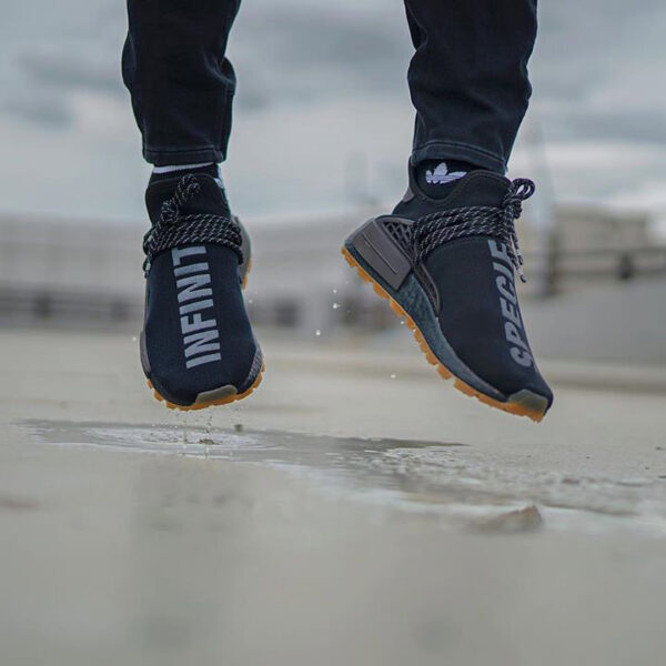 Giày Adidas NMD Hu Trail Pharrell Black EG7836 - Ảnh 2
