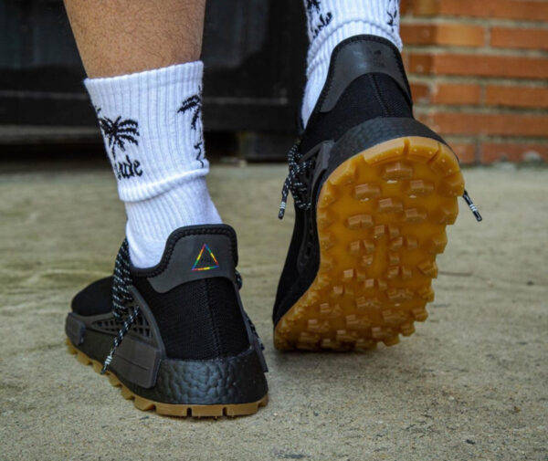 Giày Adidas NMD Hu Trail Pharrell Black EG7836 - Ảnh 3