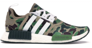 Giày Adidas NMD R1 Bape Olive Camo BA7326