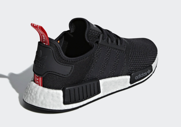 Giày Adidas NMD R1 Core Black Solar Orange B37621 - Ảnh 3