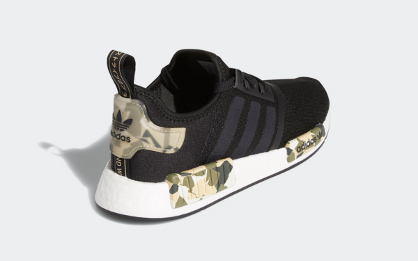 Giày Adidas NMD R1 Black Camo FW6417 - Ảnh 4