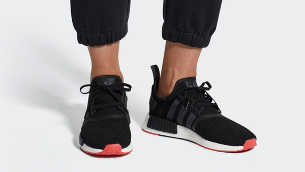 Giày Adidas NMD_R1 "Black Scarlet" CQ2413 - Ảnh 6