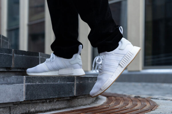 Giày Adidas NMD R1 'Cloud White' D96635 - Ảnh 4