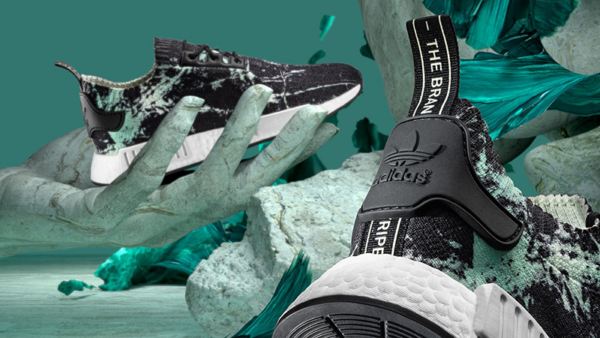 Giày Adidas NMD R1 PK "Green Marble" BB7996 - Ảnh 9