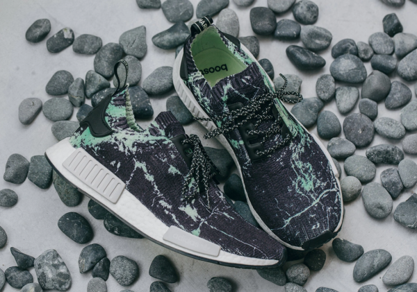 Giày Adidas NMD R1 PK "Green Marble" BB7996 - Ảnh 5