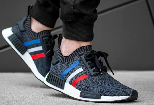 Giày Adidas NMD_R1 Primeknit 'Tri Color' BB2887 - Ảnh 9