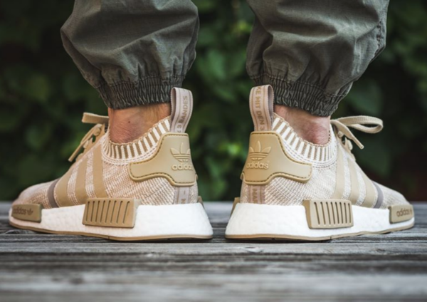 Giày Adidas NMD R1 Primeknit 'Linen Khaki' BY1912 - Ảnh 4