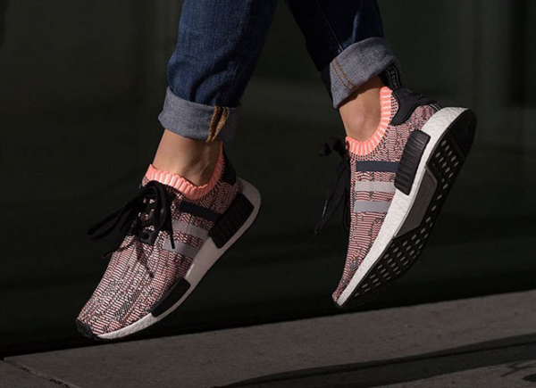Giày Adidas Wmns NMD_R1 Primeknit 'Sun Glow' BB2361 - Ảnh 3