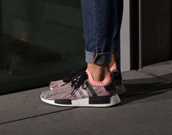 Giày Adidas Wmns NMD_R1 Primeknit 'Sun Glow' BB2361 - Ảnh 4