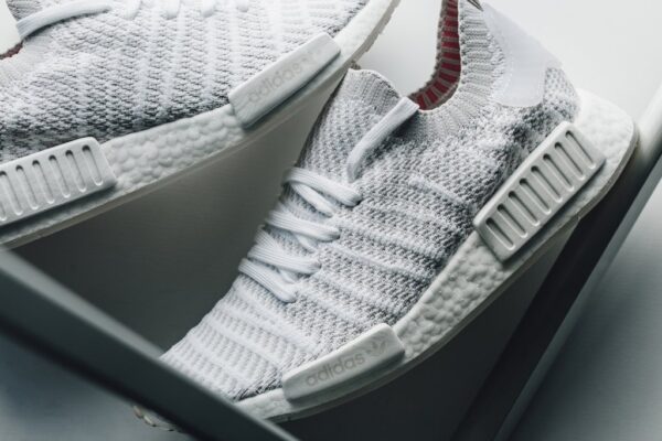 Giày Adidas NMD R1 STLT Primeknit 'Flat White CQ2390 - Ảnh 4