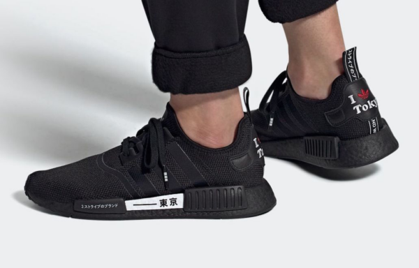 Giày Adidas NMD R1 'Tokyo Pack Core Black' H67746 - Ảnh 2