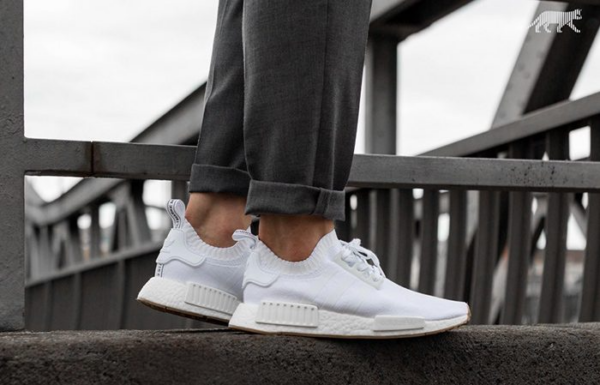 Giày Adidas NMD_R1 Primeknit 'White Gum' BY1888 - Ảnh 4