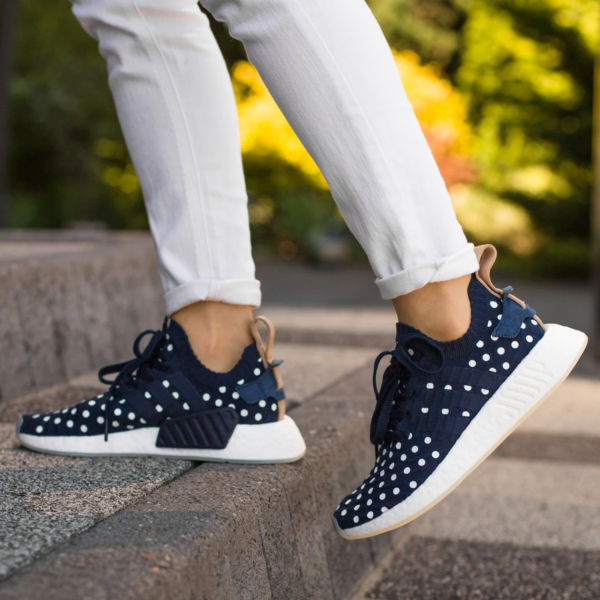 Giày Adidas Wmns NMD R2 PK 'Collegiate Navy' BA7560 - Ảnh 5