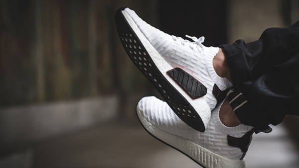 Giày adidas NMD_R2 Primeknit "White Black" BY3015 - Ảnh 5