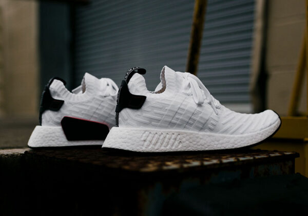 Giày adidas NMD_R2 Primeknit "White Black" BY3015 - Ảnh 6