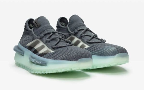 Giày Adidas NMD S1 'Grey Green Glow' GZ9233 - Ảnh 7
