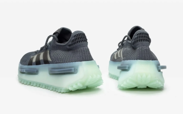 Giày Adidas NMD S1 'Grey Green Glow' GZ9233 - Ảnh 8