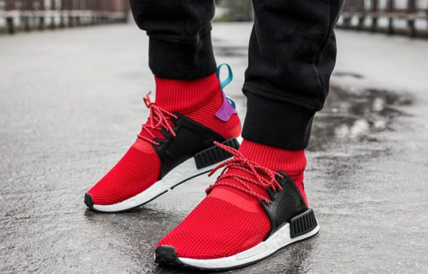 Giày Adidas NMD XR1 Winter Mid 'Scarlet' BZ0632 - Ảnh 4