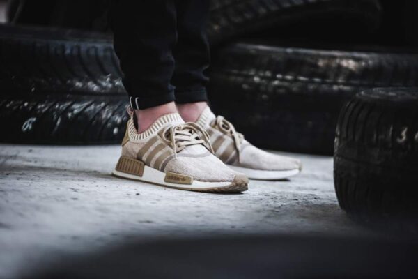 Giày Adidas NMD R1 Primeknit 'Linen Khaki' BY1912 - Ảnh 6