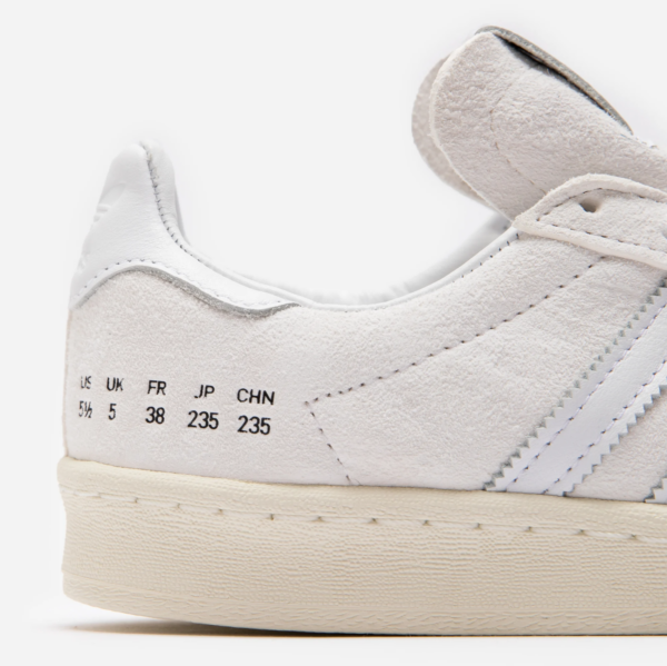 Giày Adidas Campus 80s 'White' FY5467 - Ảnh 4
