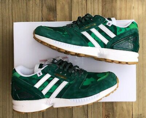 Alternative view of Giày Adidas BAPE x Undefeated x ZX 8000 'A ZX Series Green Camo' FY8851